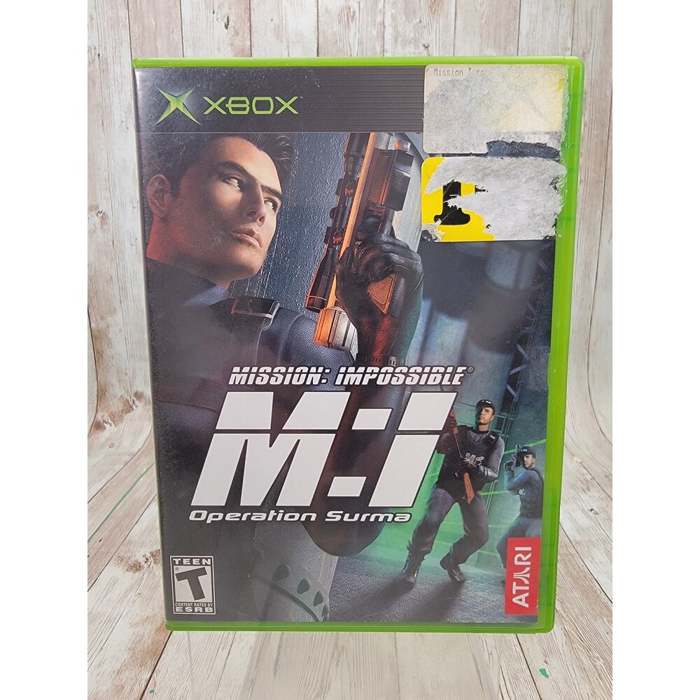 Mission Impossible Operation Surma Microsoft Xbox Video Game Complete
